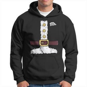 Santa Claus Matching Couples His And Her Mr Mrs Mens Hoodie | Mazezy