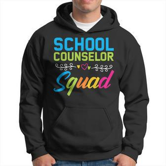School Counselor Squad Vibrant Appreciation Counseling Hoodie - Monsterry DE