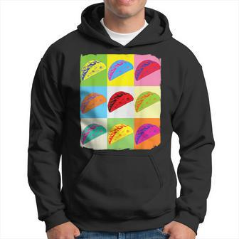 Taco Taco Art Mexican Food Taco Lover Hoodie - Monsterry UK