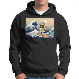 Funny Taco Taco Lover Mexican Food Funny Surfer Taco Hoodie | Mazezy