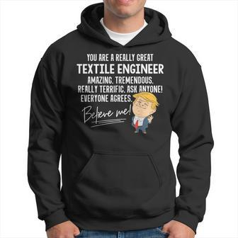 Trump 2020 Really Great Textile Engineer Hoodie | Mazezy
