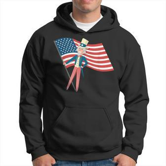 Funny Uncle Sam Griddy 4Th Of July Independence Day Hoodie