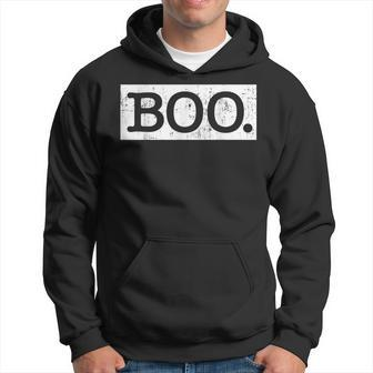 Vintage Boo For Lazy Halloween Party Costume Hoodie - Monsterry DE