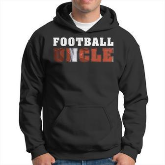 Funny Vintage Style Football Uncle Fathers Day Hoodie | Mazezy