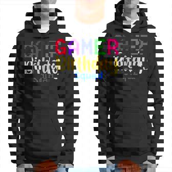 Gamer Birthday Squad Party Happy B-Day Video Game Party Hoodie | Mazezy