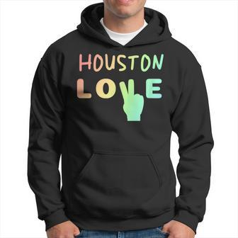Gay Pride Houston Love | Parade Houston Tx Lgbtq Hoodie | Mazezy
