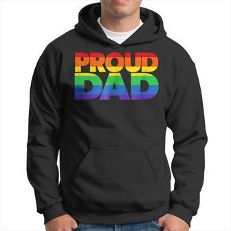 Gay Pride  Proud Dad Lgbt Parent Fathers Day  Hoodie