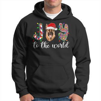 German Shepherd Christmas German Shepherd Xmas Party Hoodie - Thegiftio UK