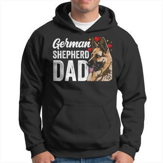 German Shepherd Dad Pet German Sheperd Cute Dog Lover Father Hoodie - Seseable