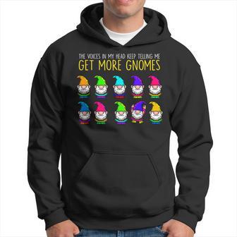 Get More Gnomes Cute Gardening Garden Green Thumb Gift Hoodie - Thegiftio UK