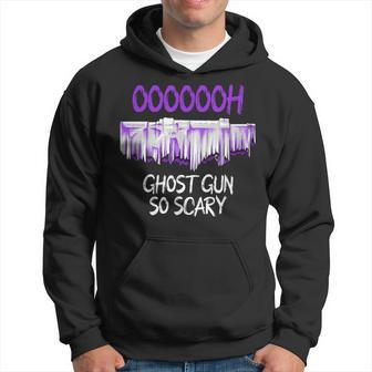 Ghost Gun So Scary Halloween Hoodie - Monsterry