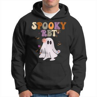 Ghost Spooky Rbt Halloween Registered Behavior Technician Hoodie - Seseable