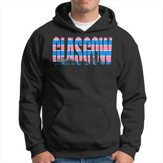 Glasgow Transsexual Flag Pride Support City Hoodie | Mazezy CA