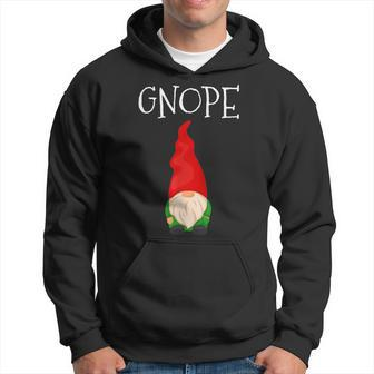 Gnope Swedish Tomte Gnomes Christmas Nope Scandinavian Hoodie - Monsterry DE
