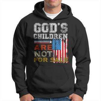 Gods Children Are Not For Sale Embracing Sound Of Freedom Freedom Funny Gifts Hoodie | Mazezy