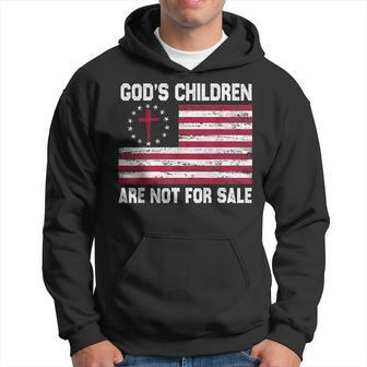 Gods Children Are Not For Sale Funny Quote Gods Children Hoodie | Mazezy
