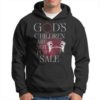 Gods Children Are Not For Sale Jesus Christ Christian Women  Christian Gifts Hoodie