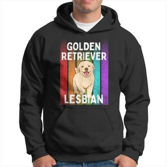 Golden Retriever Lesbian Hoodie | Mazezy