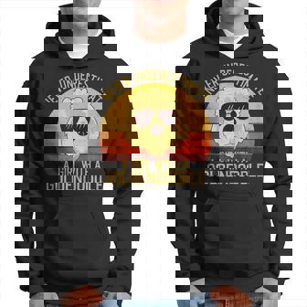 Goldendoodle Never Underestimate A Girl Hoodie | Mazezy