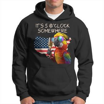 Grab A Drink And Toast To The Sun It's 5 O'clock Somewhere Hoodie - Thegiftio UK