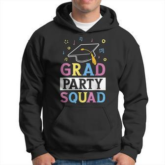 Grad Party Squad Graduation Celebrate Graduate Celebration Hoodie - Seseable