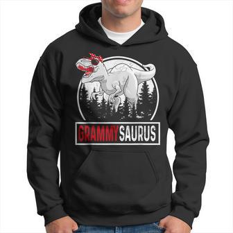 Grammysaurus Grammy Saurus T Rex Birthday Party Gift For Women Hoodie - Thegiftio UK