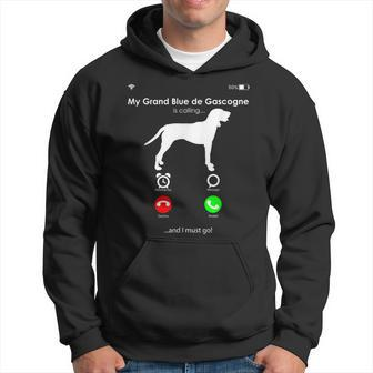My Grand Bleu De Gascogne Is Calling And I Must Go Hoodie | Mazezy