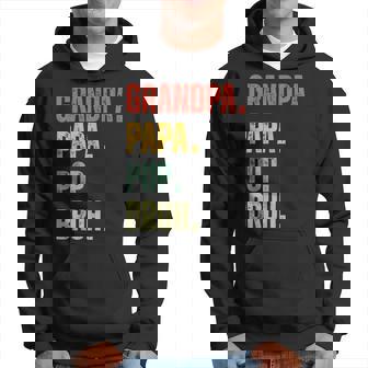 Grandpa Papa Pop Bruh Funny Grandfather Grandpa Funny Gifts Hoodie | Mazezy