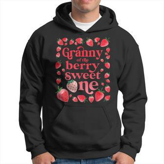 Granny Of The Berry Sweet One Strawberry First Birthday 1St Hoodie | Mazezy