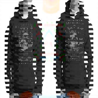 Great White Shark Ugly Christmas Sweater Party Hoodie - Monsterry