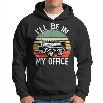 Grilling Ill Be In My Office Bbq Smoking Meat Lover Mens Hoodie | Mazezy