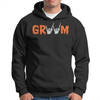 Groom Skeleton For Brides & Grooms Couples Halloween Hoodie - Thegiftio UK
