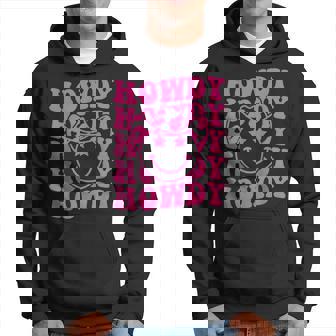 Groovy Howdy Rodeo Western Country Southern Cowgirl Rodeo Funny Gifts Hoodie | Mazezy