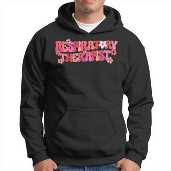 Groovy Respiratory Therapy Rt Therapist Funny Rt Care Week Hoodie - Monsterry UK