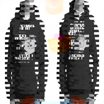 Groundhog Day Six More Weeks Of Cuteness Hoodie - Thegiftio