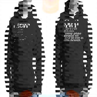 Growth Definition Black Queen Black Boss Woman Girl Boss Hoodie | Mazezy