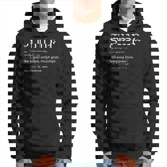 Grumpa Grumpy Grandpa Gift For Mens Hoodie | Mazezy