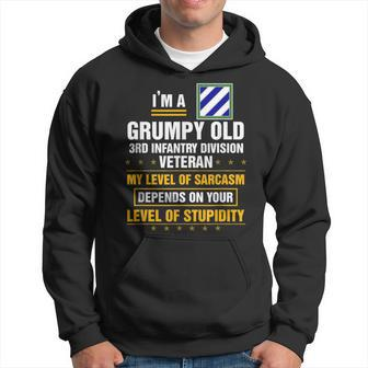 Grumpy Old 3Rd Infantry Division Veteran Father Day Hoodie | Mazezy