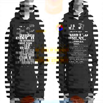 Grumpy Old 9Th Infantry Division Veteran Veterans Day Hoodie | Mazezy