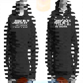Grumpy Old Vet I Do What I Want Funny Military Veteran Style Hoodie - Seseable