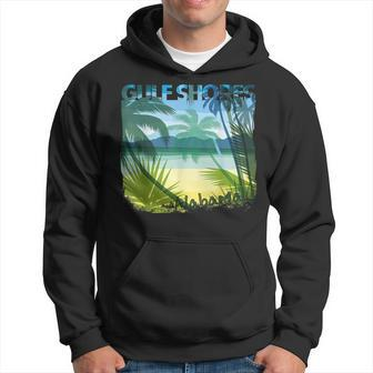 Gulf Shores Alabama Beach Summer Matching Family Palms Tree Summer Funny Gifts Hoodie | Mazezy