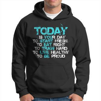Gym Motivation Workout Quote Motivational Fitness Lover Gift Hoodie | Mazezy AU