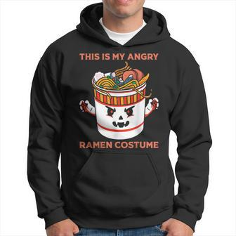 Halloween Angry Ramen Noodles Japanese Kawaii Scary Anime Hoodie | Mazezy