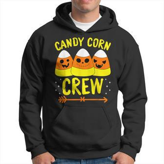 Halloween Candy Corn Squad Team Candy Corn Crew Halloween Hoodie | Mazezy