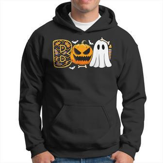 Halloween Costume Boo Spiders Ghosts Pumpkin & Witch Hoodie | Mazezy