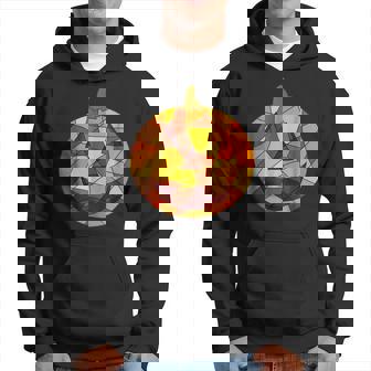 Halloween Costume Patchwork Pumpkin Stained Glass Halloween Costume Hoodie | Mazezy