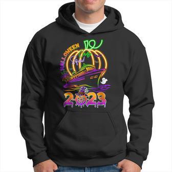 Halloween Cruise Squad 2023 Pumpkin Family Hoodie - Monsterry UK