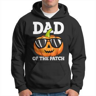Halloween Dad Of The Patch Daddy Papa Father Pumpkin Hoodie - Thegiftio UK
