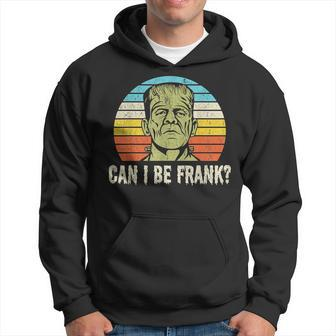 Halloween Can I Be Frank Horror Frankenstein Halloween Hoodie | Mazezy DE