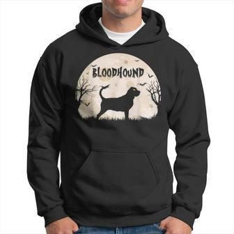 Halloween Horror Bloodhound Halloween Hoodie | Mazezy